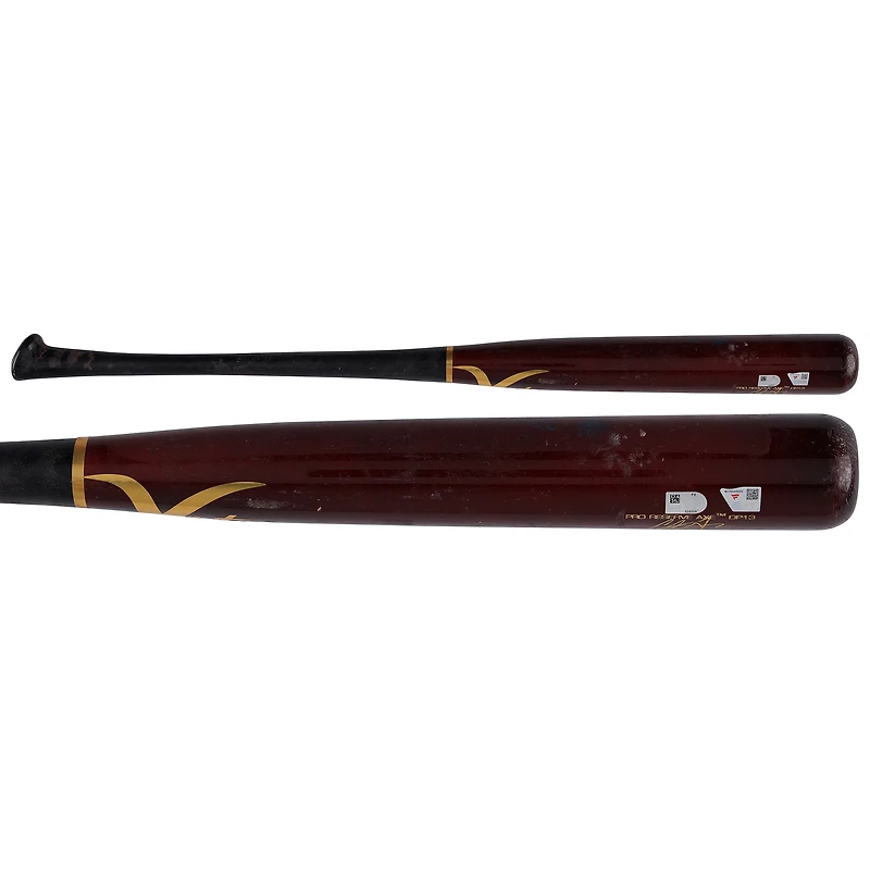 CJ Abrams Washington Nationals Game-Used Red Victus Broken Bat vs. Philadelphia Phillies on March 30, 2026
