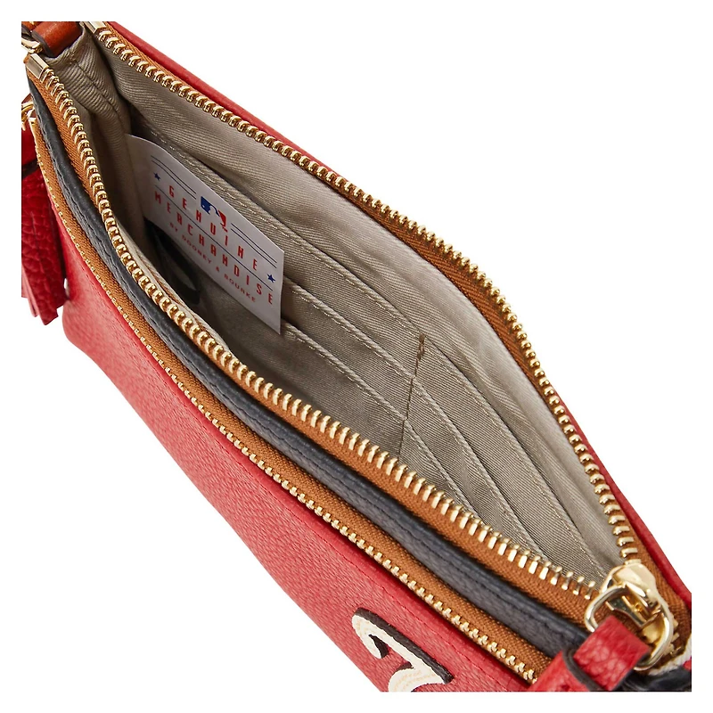 Dooney & Bourke Washington Nationals Infield Double-Zip Wristlet