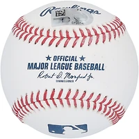 Dylan Crews Washington Nationals Autographed Baseball with "MLB Debut 8/26/24" Inscription