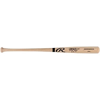 Dylan Crews Washington Nationals Autographed Blonde Rawlings Pro Bat with "MLB Debut 8-26-24" Inscription