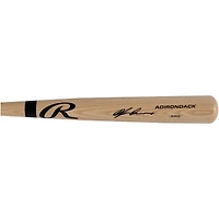 Dylan Crews Washington Nationals Autographed Blonde Rawlings Pro Model Bat