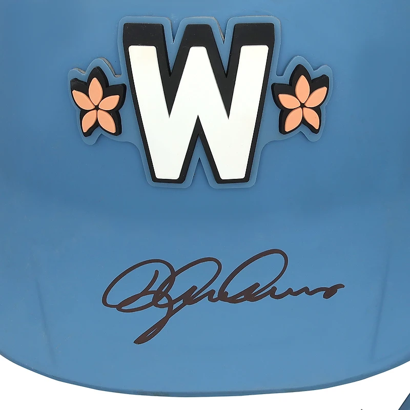 Dylan Crews Washington Nationals Autographed Game-Used Blue City Connect Batting Helmet vs. Philadelphia Phillies on March 29 & St. Louis Cardinals on May 10, 2025
