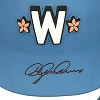 Dylan Crews Washington Nationals Autographed Game-Used Blue City Connect Batting Helmet vs. Philadelphia Phillies on March 29 & St. Louis Cardinals on May 10, 2025