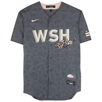 Dylan Crews Washington Nationals Autographed Nike City Connect Replica Jersey
