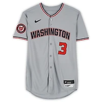 Dylan Crews Washington Nationals Player-Issued #3 Nike Jersey from the 2025 MLB Season