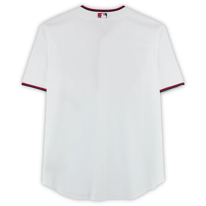 Eli Willits Washington Nationals Autographed White Nike Replica Jersey