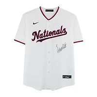 Eli Willits Washington Nationals Autographed White Nike Replica Jersey