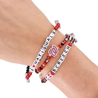 Lot de 3 bracelets d'amitié FOCO des Nationals de Washington