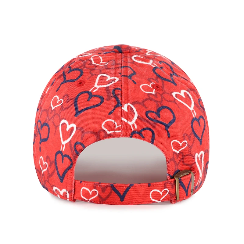 Casquette ajustable « 47 Red Washington Nationals Mural Cleanup » pour jeunes filles