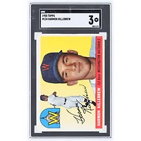 Carte de recrue Harmon Killebrew Washington Nationals 1955 Topps n° 124 authentifiée SGC 3