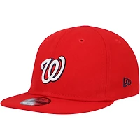 Casquette ajustable My First 9FIFTY New Era Nationals de Washington rouge pour bébé