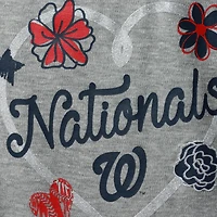 Infant Red/Navy/Gray Washington Nationals Batter Up 3-Pack Bodysuit Set