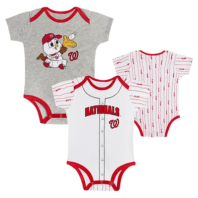 Infant Washington Nationals Play Ball 2-Pack Bodysuit Set