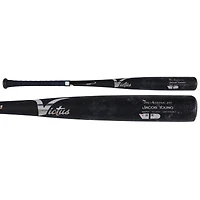 Batte cassée Black Victus de Jacob Young, utilisée par les Nationals de Washington lors du match contre les Braves d'Atlanta le 16 septembre 2025 - Premier match du programme double