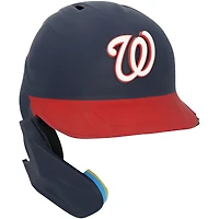 Casque de frappeur bleu marine n° 29, porté par James Wood, des Nationals de Washington, lors de la saison 2026 de la MLB.