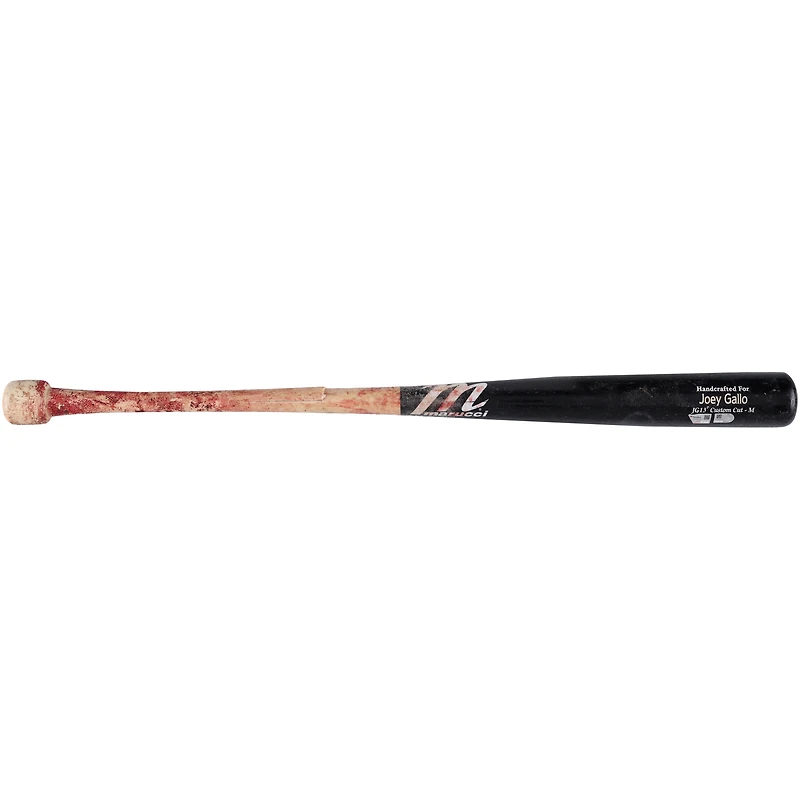 Joey Gallo Washington Nationals Game-Used Black/Tan Marucci Broken Bat vs. Minnesota Twins on May 20, 2024 - Single