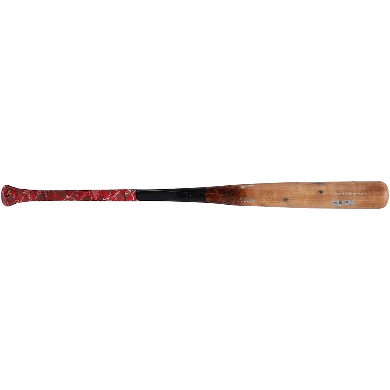 Joey Meneses Washington Nationals Game-Used Tan/Black Victus Broken Bat vs. San Francisco Giants on April 8, 2024