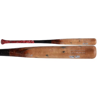 Joey Meneses Washington Nationals Game-Used Tan/Black Victus Broken Bat vs. San Francisco Giants on April 8, 2024