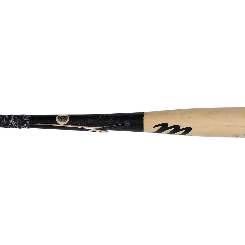Bâton cassé Marucci beige utilisé par Jorbit Vivas des Washington Nationals lors du match contre les Philadelphia Phillies le 30 mars 2026 - Pièce unique