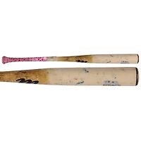 Batte cassée Tan Marucci utilisée par José Tena des Washington Nationals lors du match contre les Cincinnati Reds le 12 mai 2026