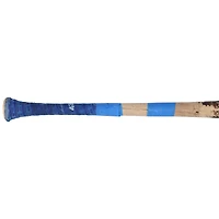 La batte cassée de Tan Marucci, utilisée par José Tena pour les Nationals de Washington, contre les Rockies du Colorado, le 19 avril 2025
