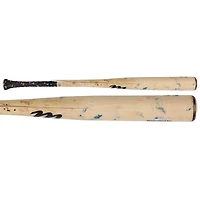 La batte cassée de Tan Marucci, utilisée par José Tena pour les Nationals de Washington, contre les Phillies de Philadelphie, le 29 avril 2025