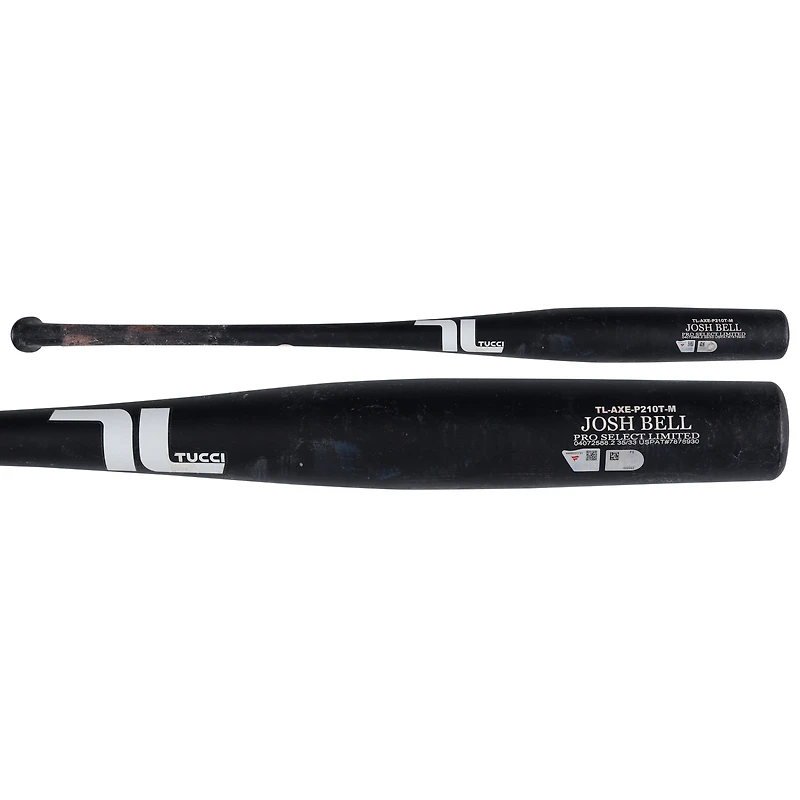 Josh Bell Washington Nationals Game-Used Black Tucci Broken Bat vs. New York Mets on April 27, 2025