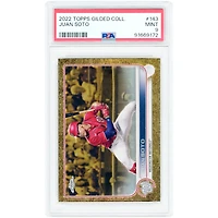 Carte Juan Soto Washington Nationals 2022 Topps Gilded Collection n° 143, n° 54/99, authentifiée PSA 9