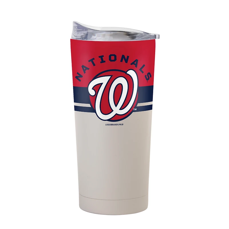 Logo Brands Washington Nationals 20oz. Horizon Powder Coat Tumbler