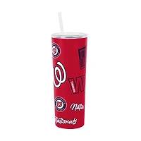 Gobelet isotherme à paille Dreamweave 30 oz Logo Brands Washington Nationals