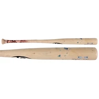 Batte Louisville Slugger beige cassée utilisée par Luis García Jr. (Washington Nationals) lors du match contre les Phillies de Philadelphie le 30 mars 2026 - Double