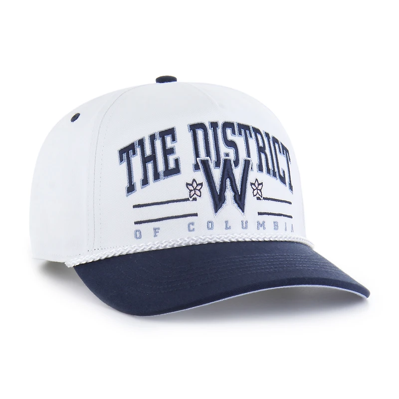 Men's '47  White Washington Nationals City Connect Roscoe Hitch Adjustable Hat