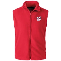 Gilet zippé Dunbrooke Red Washington Nationals pour homme