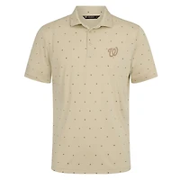 Polo Vision crème pour homme des Washington Nationals