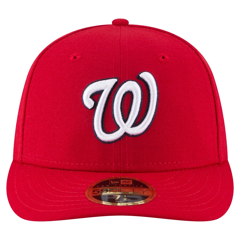 Men's New Era  Red Washington Nationals 20th Anniversary Low Profile 59FIFTY Fitted Hat