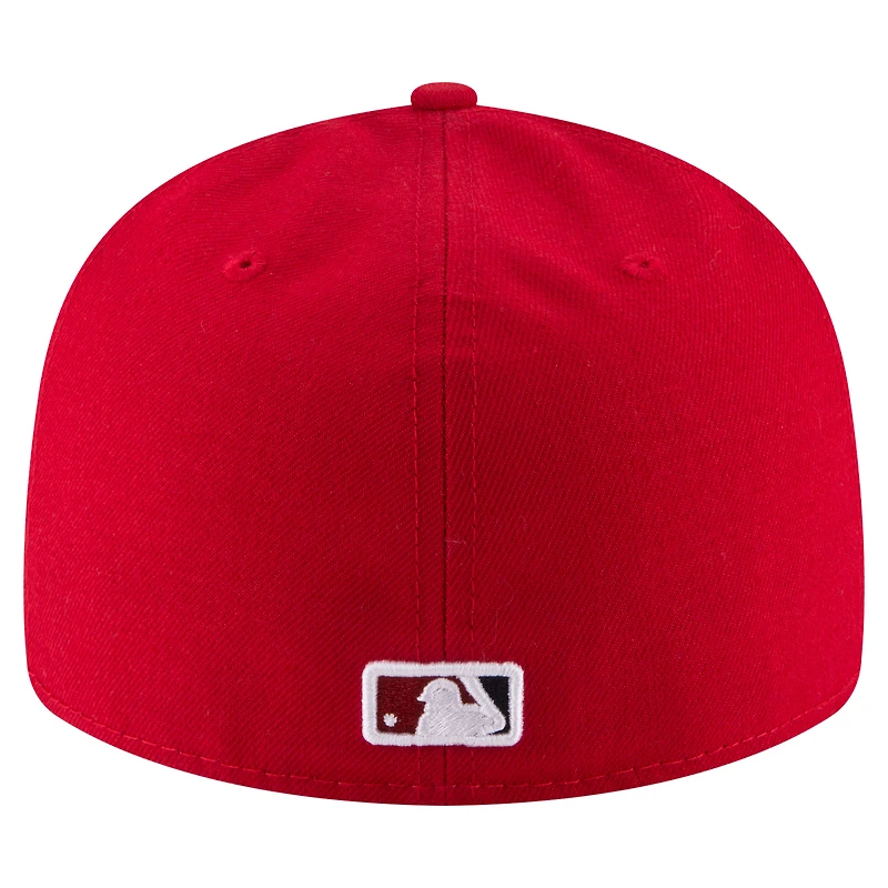 Men's New Era  Red Washington Nationals 20th Anniversary Low Profile 59FIFTY Fitted Hat