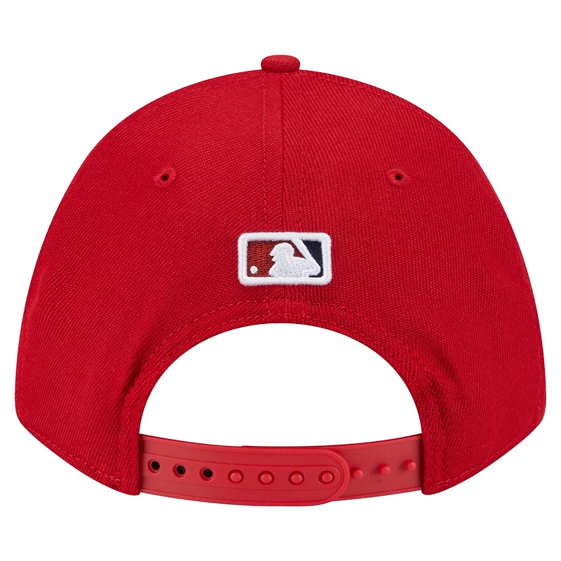 Casquette ajustable New Era rouge Washington Nationals 20e anniversaire réplique 9FORTY pour homme