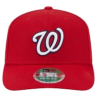 Casquette ajustable New Era rouge Washington Nationals 20e anniversaire réplique 9SEVENTY pour homme