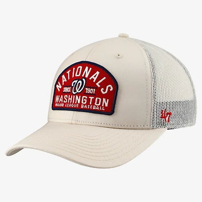 Casquette trucker ajustable Leland crème '47 pour homme