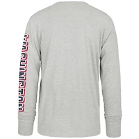 Men's '47 Gray Washington Nationals Fair Ball Franklin Long Sleeve T-Shirt