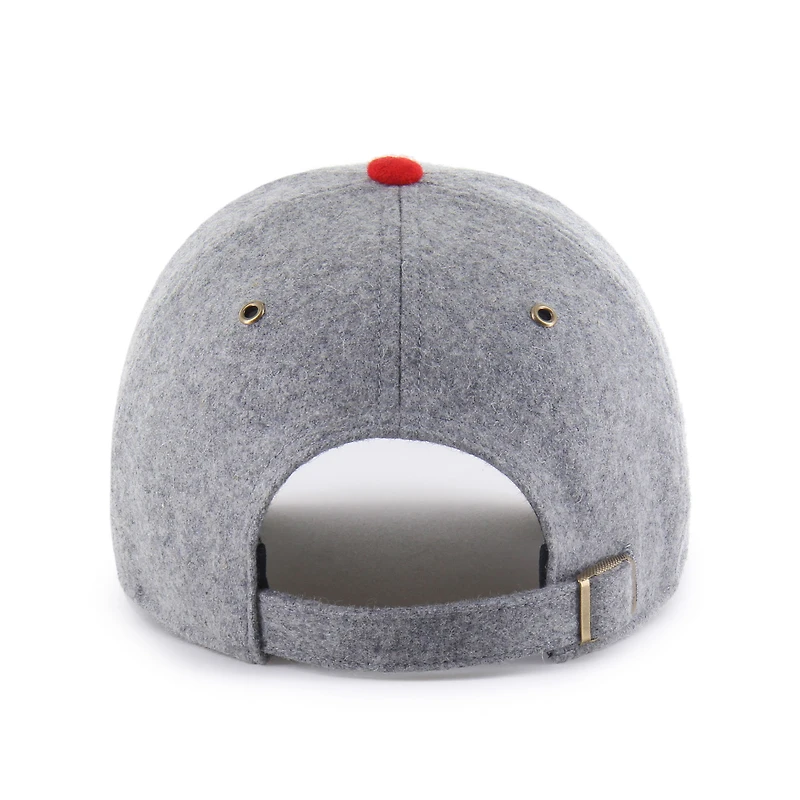 Men's '47 Gray Washington Nationals Golden Age Wool Clean Up Adjustable Hat