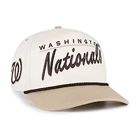 Casquette ajustable Washington Nationals « 47 Natural/Beige » pour homme