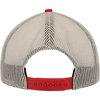 Casquette Snapback en cuir brut des Nationals de Washington '47 rouge/naturel pour homme