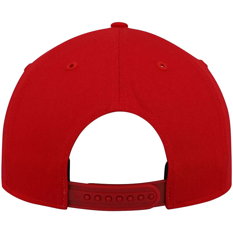 Casquette Snapback rétro Contra Hitch des Nationals de Washington '47 rouge/blanc pour homme