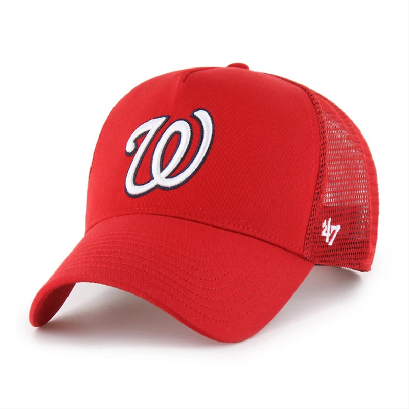 Casquette de camionneur ajustable pour homme '47 Washington Nationals Ballpark Offside Red