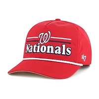 Casquette ajustable Campscape Hitch '47 Red Washington Nationals pour homme