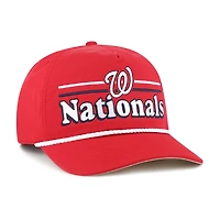 Casquette ajustable Campscape Hitch '47 Red Washington Nationals pour homme