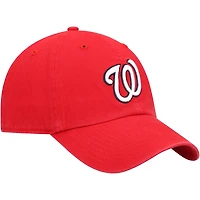 Men's '47 Red Washington Nationals Clean Up Adjustable Hat