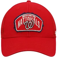 Men's '47 Red Washington Nationals Cledus MVP Trucker Snapback Hat
