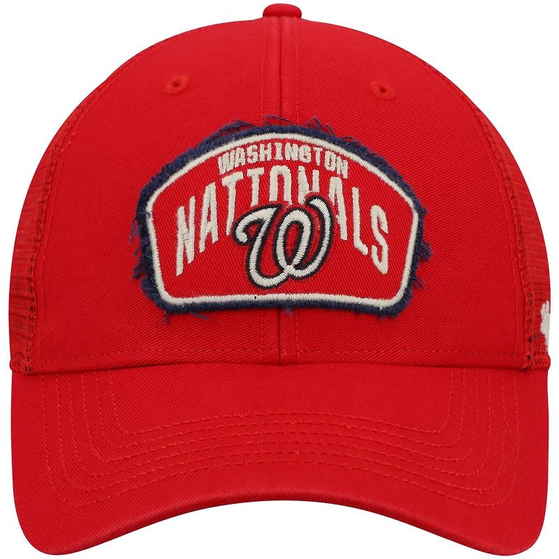 Casquette '47 Red Washington Nationals Cledus MVP Trucker Snapback pour homme